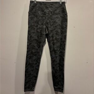 Spyder Black Camouflage Leggings